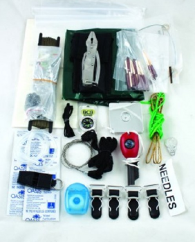 Airborne Survival Kit Military Issue NATO Go Pack In Olive Pouch from BCB (CK028) - main image