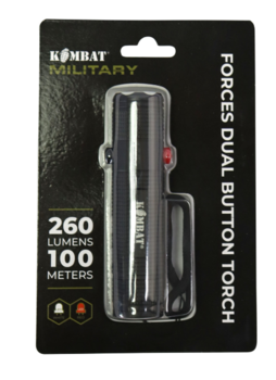 Military Style Dual Button Torch - main image
