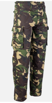 British Army Soldier 95 Style Woodland DPM Combat Trousers, New - main image