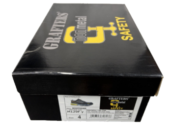 Safety Trainer Non Metal Composite Toe Cap / Midsole Nighthawk Trainers (M129F) Size 4 Only - main image