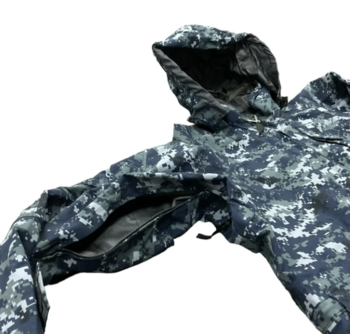 US Navy Blue Digital Marpat Camo Gore-Tex Working Parka ECW Waterproof Goretex Jacket - main image