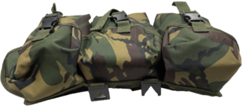 Tripple Utility Pouch Woodland DPM Tough Heavy Duty PLCE Waterproof Pouch ~ New TT930 - main image