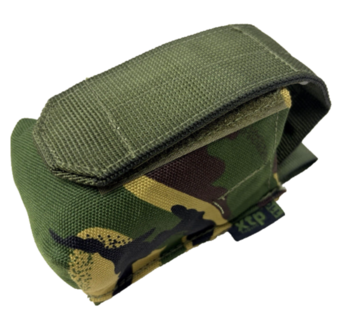 DPM Woodland camo grenade pouch - main image