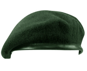 Rifle Green Beret New British Army The Rifles Green Wool Beret - main image