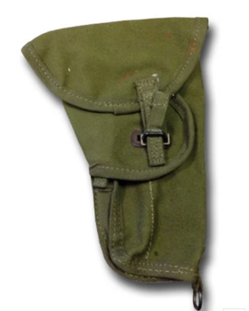 Genuine 58 Pattern Canvas Webbing Pistol Gun Holster - main image