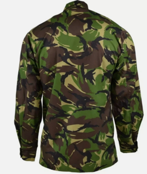 DPM Soldier 95 Combat Shirt Genuine British Army Woodland Camo Shirt In Good Condition - main image