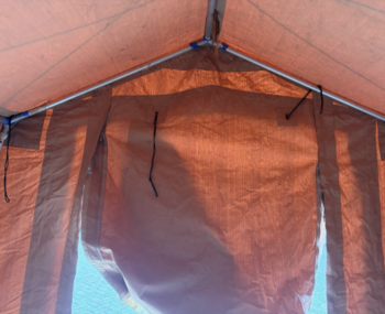 Desert Army 9 X 9 Ripstop Canvas Landrover Tall Wolf Tent Military Command Mess Tent - main image