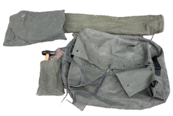 Desert Army 9 X 9 Ripstop Canvas Landrover Tall Wolf Tent Military Command Mess Tent - main image