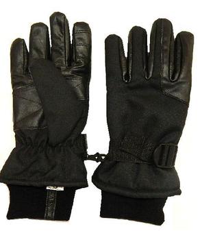 Padded Tactical Winter Glove - Black - main image