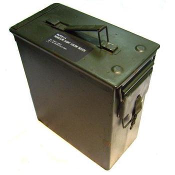 Ammo Box Tall 50 Call Rare Extra Tall 50 Cal U.S. Ammunition Box