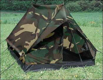 DPM Camo Ridge Tent Excellent Woodland Camo 2 Man Ridge Tent, New