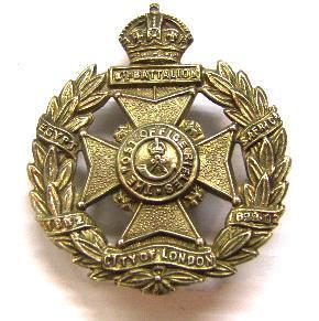 Cap Badge Of The Post Office Rifles  - main image