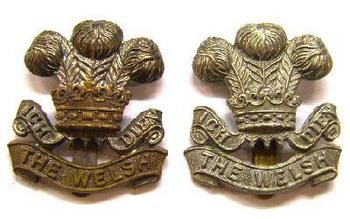Welsh Regiment Cap badge