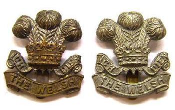 Welsh Regiment Cap Badge - main image