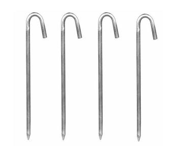 Tent Marquee Steel Pegs Ground Bar Tie Down Stakes 33cm Strong steel Peg stakes
