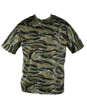 Tiger Stripe T Shirt Cotton Tiger Stripe 180g T-Shirt, New - main image