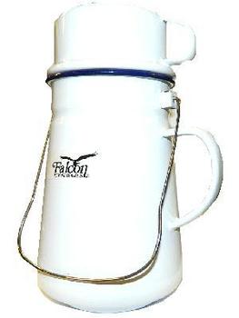 Enamel Tea Can Classic White Enamel Billy Can / Tea Can - main image