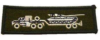 Tank Transporter Cloth Trade Badge - main image