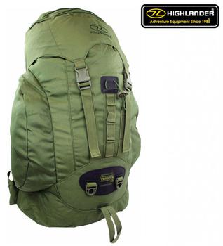 Olive Trooper Rucksack New Highlander Pro Force Bergen In Different Sizes - main image