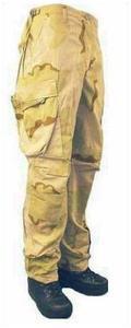 Genuine U.S. Ripstop Tri Colour 3 Colour Desert Camo Combat Trousers - new