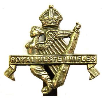 Royal Ulster Rifles Cap badge (1st glider)