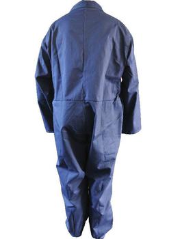 Polycotton Navy Zip Coverall With 2 Chest Pockets (Unbranded) - main image