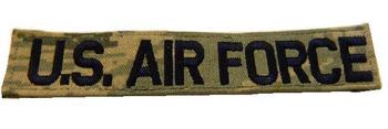 US Air Force Tiger Digital Colour Badge