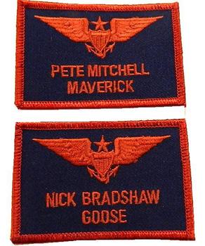 US TopGun Sew on patch - goose or Maverick