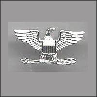 US collar Badge - Colonel Rank