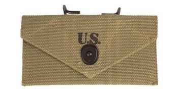 US M24 WWII Style Reproduction First Aid Carlisle Bandage Pouch - main image