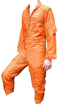 U.S. Summer Flight Coveralls Suit, US vintage Orange flight suit / coverall Star Wars/X-wing Cosplay New - main image