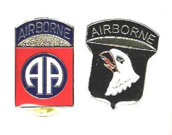 US Screaming Eagle Pin Badge