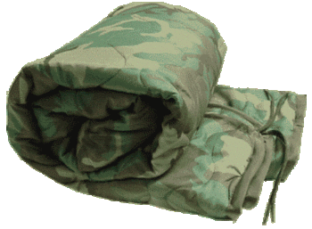 Poncho Liner Ranger Blanket - Woodland US / Dutch DPM Camo Poncho Liner, Used / Super Grade - main image