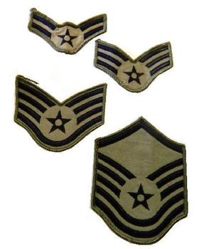 US Army Rank Stripes In Digital Camo Colour