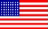 USA Wartime style Flag