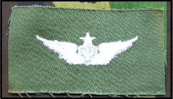 USAF Cloth Sew On Badge - main image