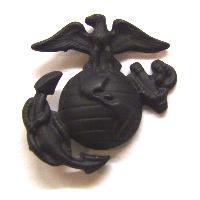 USMC Badge U.S.M.C. Overseas Cap Badge. - main image