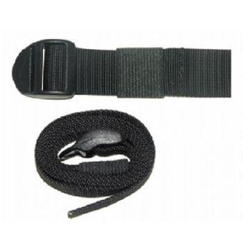 New Highlander Brand Black 190cm Pull tight Utility strap (200cm on pack) ACC016