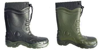 Warm Lined Boots fleece lined toggle top Boots Black Or Green W243