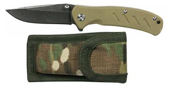 Warrior 65 Knife Web Tex Locking Knife with Belt clip and MTP Pouch