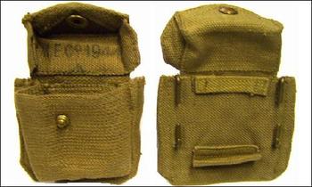New Un Issued WWII 1940's Dated Pouches