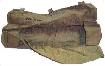 WWII Dated Webbing Drop Leg Pouch - main image