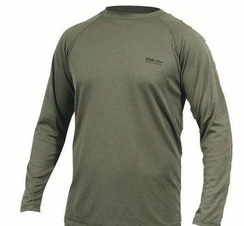 Base Layer Web-Tex Olive Green Long Sleeved XT Thermal Base Layer Top