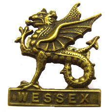 Cap badge of the Wessex Brigade(1958-69)