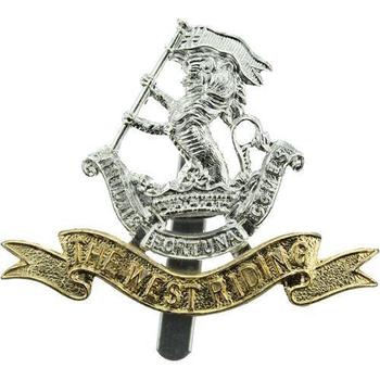 The Duke Of Wellington's West Riding Regiment Cap badge - main image