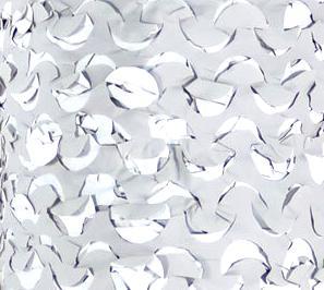 White Snow Camo Net Brand New White Snow Netting 2.4m Wide x 1m - main image