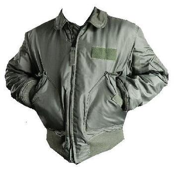 Genuine US Airforce Sage green Cold Weather Flyers Jacket, MA-2 Bomber CWU 45P New /  Used