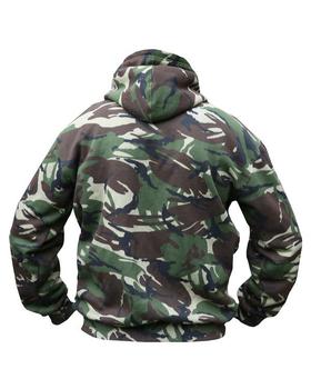 Adults woodland camo hoody - main image