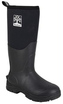 Neoprene Wellington Boot With Rubber Lowers And Rugged Grip Black Or Green Lined Mucker Boots W280 - main image