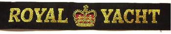 New Un Issued Royal Yacht Cap Tally - main image